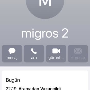 Migros Sanal Market İstanbul İsfanbul AVM Şube Gelmeyen Bebek Maması.