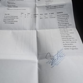 LÖSEV Acil İlaç Lazım
