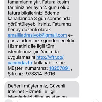 Vodafone Evde Fiber 1000