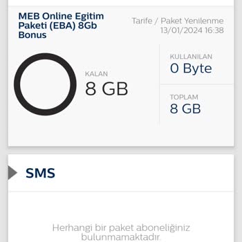 Bimcell Dost Paket Kesintisi