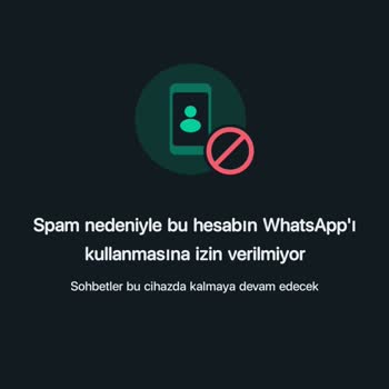 WhatsApp Hesabım Engellendi