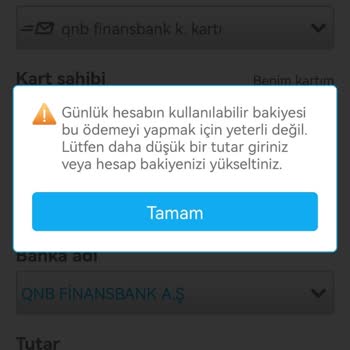 Enpara Hesabım Uygulaması Sebebi İle Kredi Kartı Ödememi Yapamadım