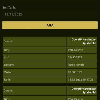 GrandPashaBet Çekme Talebimi İptal Edip Bakiyemi Sildi