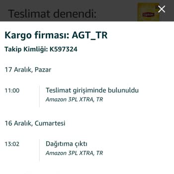 AGT Kargo 8 Gündür Kargomu Getirmiyor