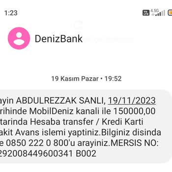 Denizbank'ın Durduk Yere Borçlu Çıkarması