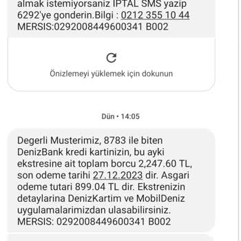 Denizbank'ın Durduk Yere Borçlu Çıkarması