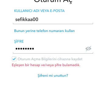 Snapchat Şifremi Unuttum E Postamı Bilmiyorum Numaramı Da Kabul Etmiyor