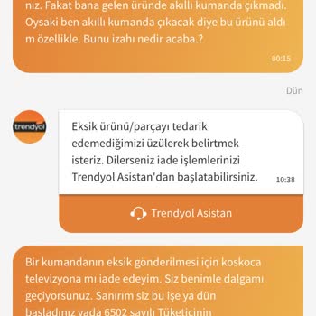 Trendyol Eksik Ürün Satımı
