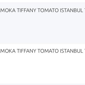Tiffany & Tomato Kargo Ücreti İadesi
