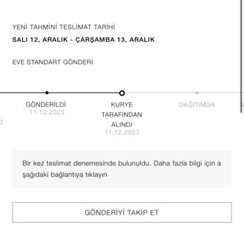 Zara Kargo Şirketi Kargomu Getirmiyor