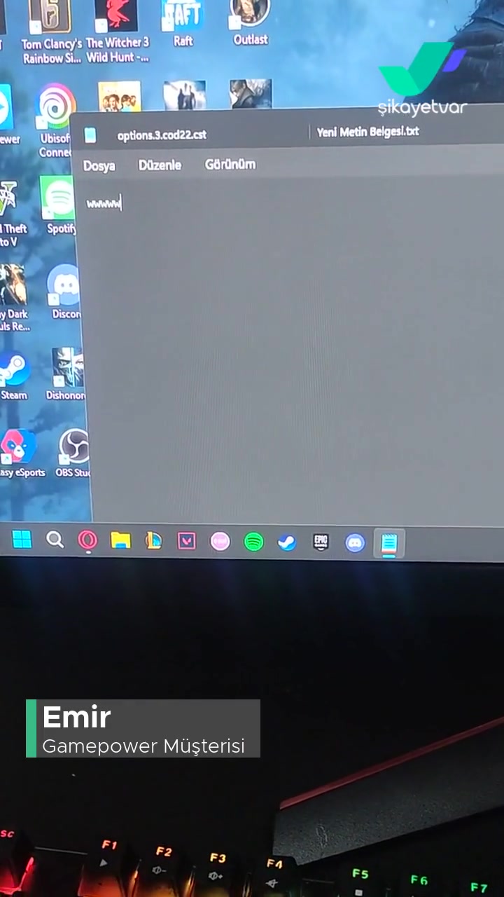 Gamepower Ogre RGB A Tuşu Basmama videonun kapak resmi