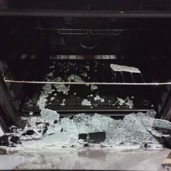 Arçelik Fırının İç Camı Patladı!