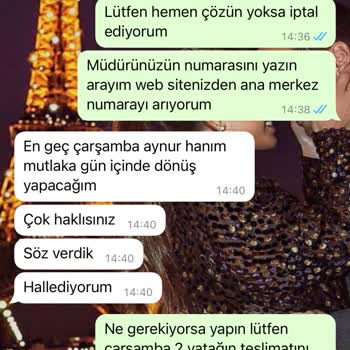 Lova Yatak Yatağım Teslim Edilmiyor