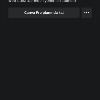 Canva Para İadesi Alamıyorum