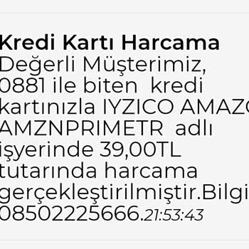 Amazon Prime Üyelik Ücreti Şikayeti