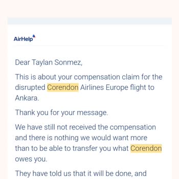 Corendon Havayollarının Uzun Bekletme Süresi Ve Tazminat Sorunu