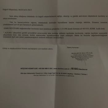 Skechers Markasının Sattıkları Ürünün Arkasında Durmaması