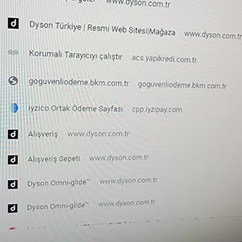 Dyson Siparişim Gözükmüyor. Lütfen Geri Dönüş Yapın