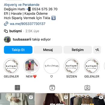 Butiqmi (Instagram) Ürün Teslimatı Yapılmadı