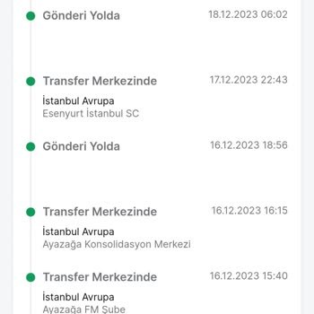 Trendyol Express Kargo Teslim Olmuyor