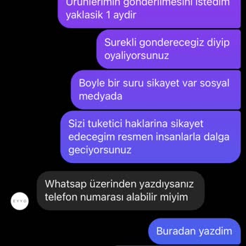 Eyyo Ürünleri Asla Göndermiyorlar