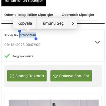 Partifabrik Ürünüm Teslim Edilmedi Ve Hiçbir Muhatap Bulamıyorum.