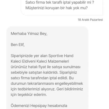 Hepsiburada Haksız İptal Ve Mağduriyet!