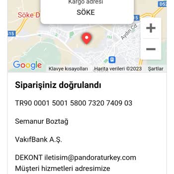 Pandoraturkey.net Adresinden Sıkıntılı Alışveriş!