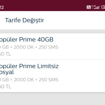 Türk Telekom Mobil Konuşma Paketlerinde Fahiş Fiyat Artışı
