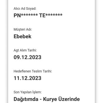 AGT Kurye (aynigunteslim.com) Kargom Bir Türlü Bana Ulaşmıyor