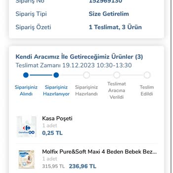 Carrefour SA Online Sipariş Hayal Kırıklığı