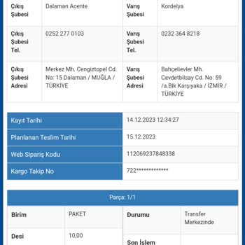 Sürat Kargo Teslim Edilemiyor Çünkü Kargo Nerede Bilinmiyor