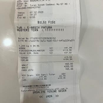 A101 The İstanbul Veliefendi Mağazasında Azar İşittik!