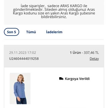 U.S. Polo Assn. U. S Polo Firması Sorumsuzluğu