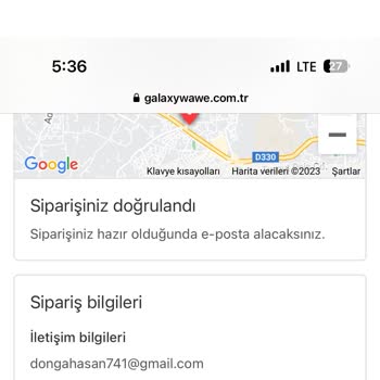 GalaxyWawe Projeksiyon Siparişimde Geri Dönüş Yok!
