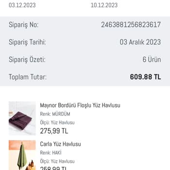 Madame Coco Online Alışveriş Teslim Edilmedi