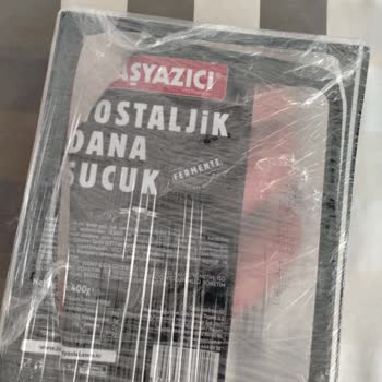 Başyazıcı Sucuk Da Ne Var? Ürün Bozuk