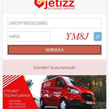 Madame Coco Gelmeyen Sipariş Ve Jetizz İsimi Kargo Firması