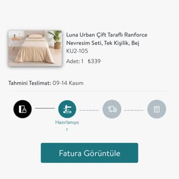 Vivense Ürünüm Yanlış Geldi Ve Tekrar Tarafıma Gönderim Sağlanmadı