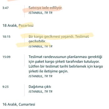 Kolay Gelsin Kargo Firması Ürünümü Getirmeden Geri Yolluyor