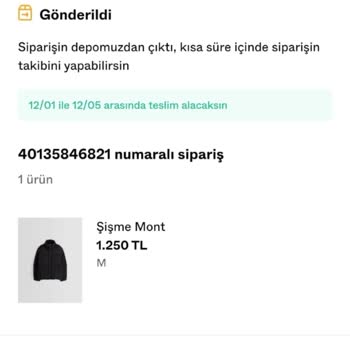 Bershka Sipariş Takibinde Umursamazlık
