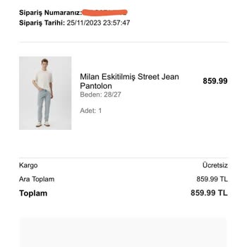 Mavi Ürün Teslim Edilmiyor