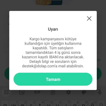 Dolap Uygulaması Şikayet