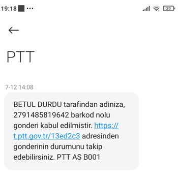PTT Kargom 12 Gündür Yok