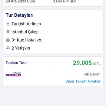 Jolly Tur Online Tur Aldım İptal Ettiler!