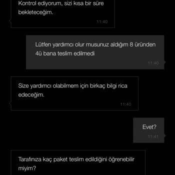 Zara Online Sipariş Eksik Gönderim