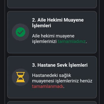 E-Devlet (Turkiye.gov.tr) Asker Alma Hastane Sevk İşlemleri Tamamlanmadı