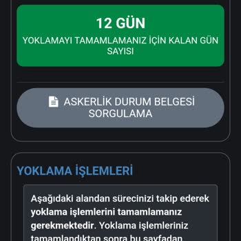 E-Devlet (Turkiye.gov.tr) Asker Alma Hastane Sevk İşlemleri Tamamlanmadı