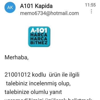 A101 Eksik Teslimat Teslim Edilmeyen Ürün Bedeli Fatura Ediliyor.