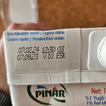 Pınar Et ve Süt Sorunlu Süt Ürünü Hakkında Şikayet